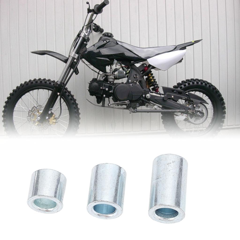 3 SZT. Tuleja dystansowa osi 12 mm 19 mm 25 mm 35 mm Stop stali Uniwersalne dopasowanie do PIT Dirt Bike 110 cm3 125 cm3