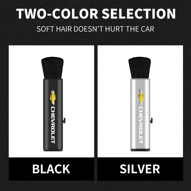 Car Interior Retractable Cleaning Brush Soft Wool Dust Bru For Chevrolet Silverado Impala Malibu Cruze Camaro Blazer Spark