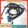 Excavator E323D C6.6 Engine Wiring Harness 260-5541 2605541 260-5542 2605542