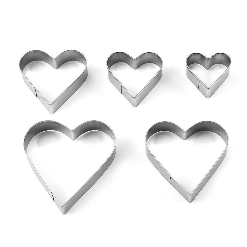 Cutter Heart&Star Shape Fondant Tools Cake Biscuit Moulds Baking Mold Cooking Tools Cookie Cutter