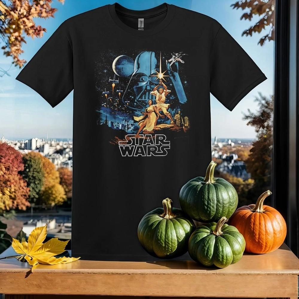 

Vintage Star Wars Darth Vader Men Women Unisex Tshirt Unisex T-Shirt XXL