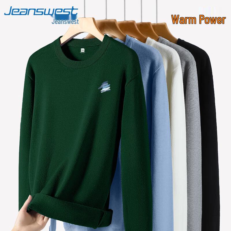 

Jeanswest Men s Round Neck Letter Print Sweater XL