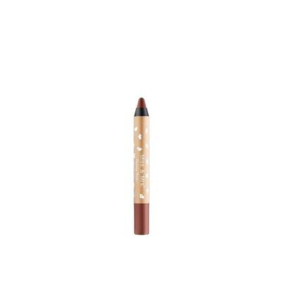 Miss & Mrs Powdery Matte Kiss Proof Soft Long Lasting Crayon Lipstick Matte Finish Waterproof Won't Smudge Won't Budge Lip Crayon (#09)