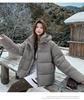 Women’s Short Hooded Windproof Thicken Warm Winter Jacket Outerwear