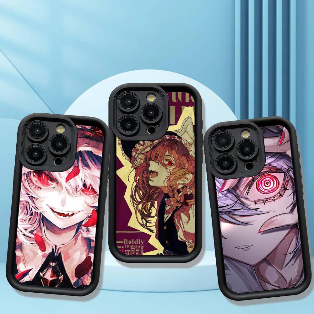 Classic Game Touhou Project Silicone Soft Phone Case For IPhone 17 16 14 13 12 11 15 Pro Max Plus Air Cover