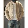 Retro Amekaji Men's Fleece-Lined Baseball Collar Jacket (2026)