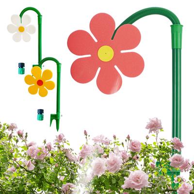 Crazy Daisy Sprinkler 360 Rotating Dancing Flower Water Sprinkler Adjustable Lawn Sprinkler for Yard Watering