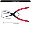 Snap Rings Pliers Removal Tool Clamps for Tight Space Narrow Work Environment High Strength Alloy Steel Ergonomic Handle