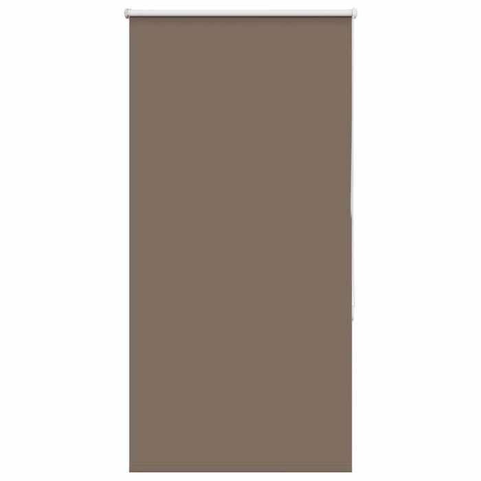 VidaXL Store enrouleur occultant café 80x150cm largeur du tissu 75,7cm, store de jour et de nuit, store de cuisine, store 4010994