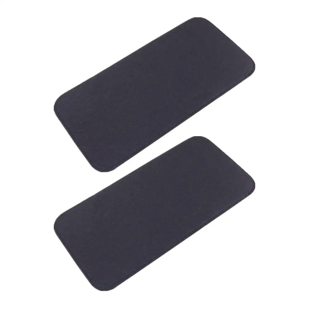 2 Pezzi Tappetino per Pavimento in Feltro per Porta Auto Anti Sporco Assorbente Tappetino Auto Antiscivolo Resistente all'Usura Accessori Interni Tappetino Protec M7C0