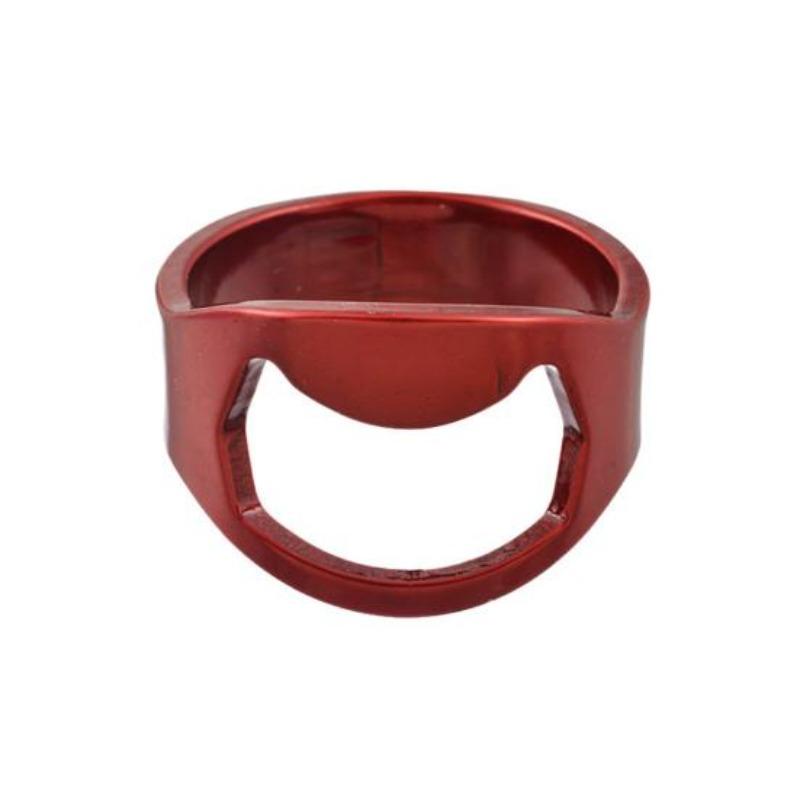 1Pc Home Beer Bottle Bar Stainless Steel Thumb Opener Finger Ring Waiter