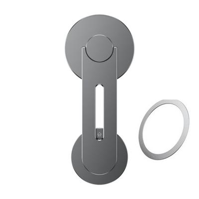 Adjustable Laptop Aluminum Alloy Magnetic Phone Holder Rack 360 Degree Rotating for Car Use Supports Various Smartphones