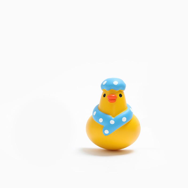 Yellow Duck Refrigerator Sticker Cartoon Cute Refrigerator Decoration Magnet Po Wall Toy Gift Cultural and Creative Products