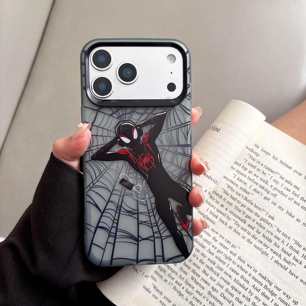 Creative Marvel Spider-Man Case for iPhone 15/14/13 Pro Max
