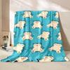 1PC Pokémon Print Blanket Adult Children Warm Blankets for Home Travel Bed Sofa Car Office Soft and Comfortable Blanket for Gift