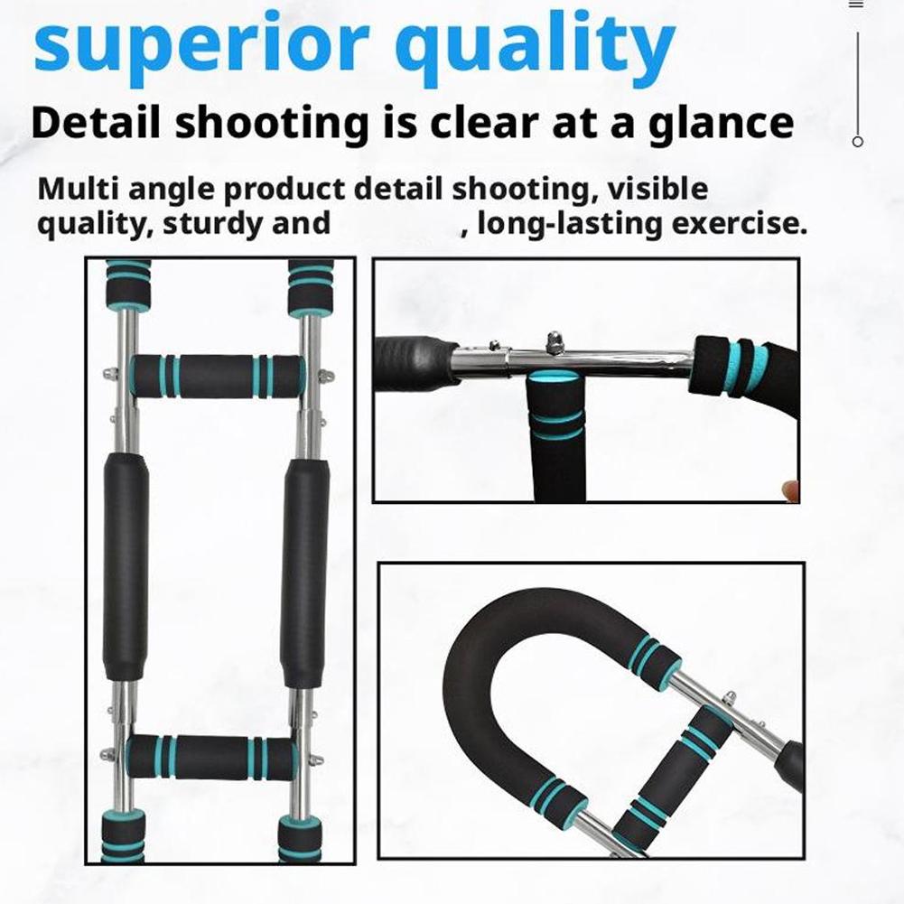 Adjustable Arm Trainer Portable Home U-Shaped Wrist Strength Exerciser Chest Expander,Shoulder Muscle Training Fitness Equipment