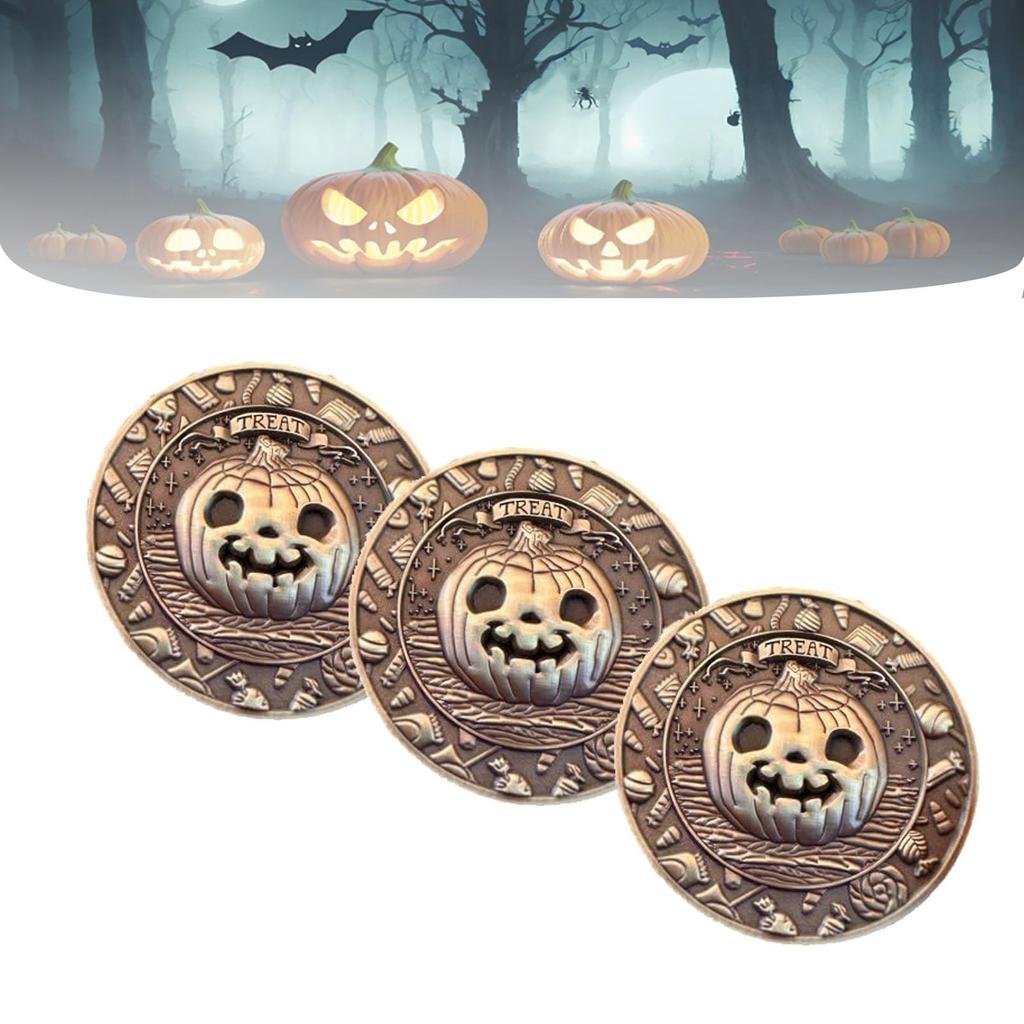 Trick , Halloween With Pumpkins, Artistic Handmade Commemorative , Funny Trick  Festive Decorations And Party Favors