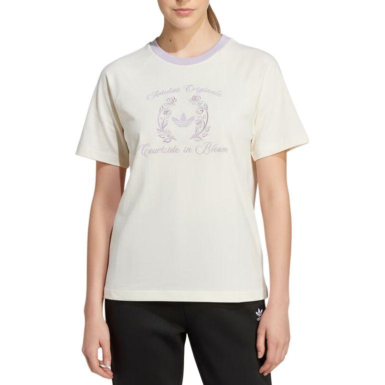 Adidas Originals T-Shirt Pullover Sports Round Neck Casual Short Sleeve Kids tops KX7610 128