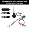DC5V Ultrasonic Humidifier Module DIY Kit With External Switch Atomizer Drive Module Circuit Board Continuous Intermittent Modes