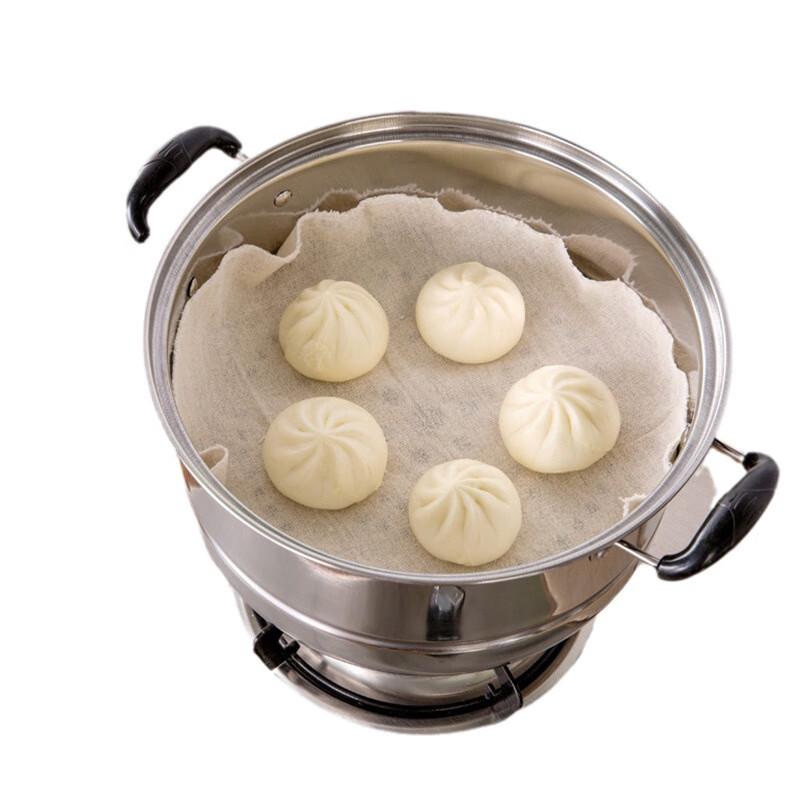 Chang Baosen Runder Antihaft-Dampfgarstoff aus Baumwolle