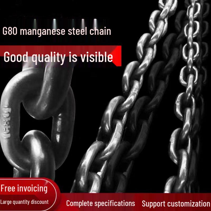 G80 Manganese Steel Lifting Chain Hoist & Sling