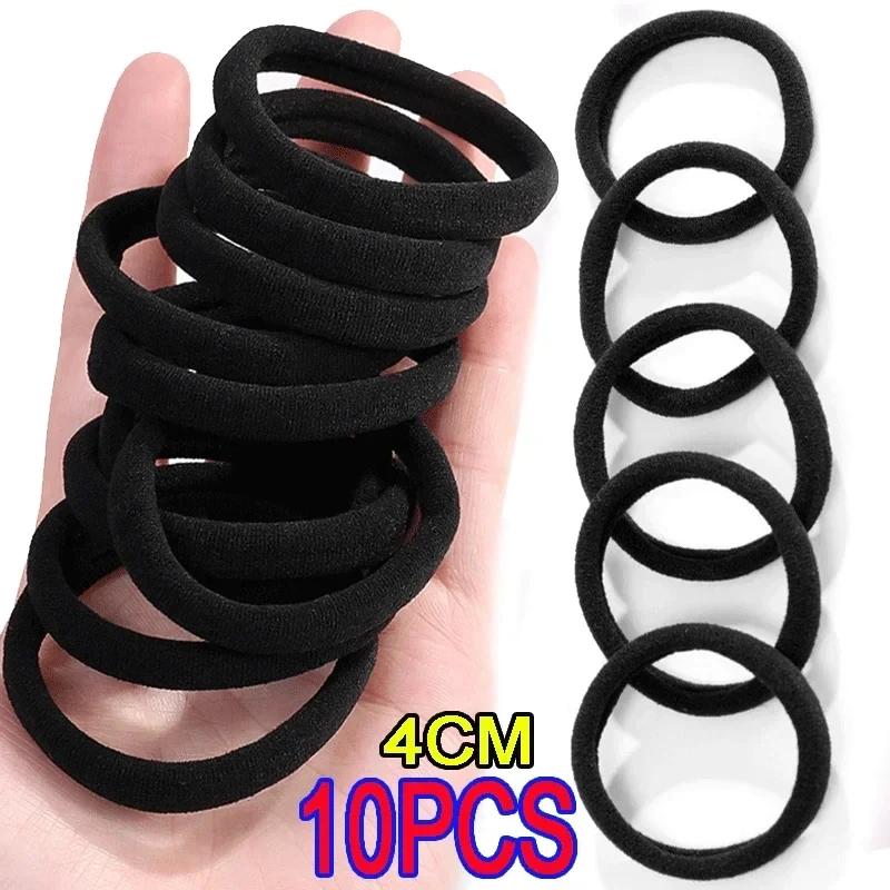 

10-100pcs High Elastic Hair Bands for Women Girls Black Basic Hair Tie Headband Simple Ponytail Holder Headwear Hair Accessories