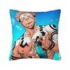 Pillow Case Ryomen Sukuna Jujutsu Kaisen Polyester Pillow Cover Kawaii Cushion Cover Pattern Pillowcases For Home Decorative