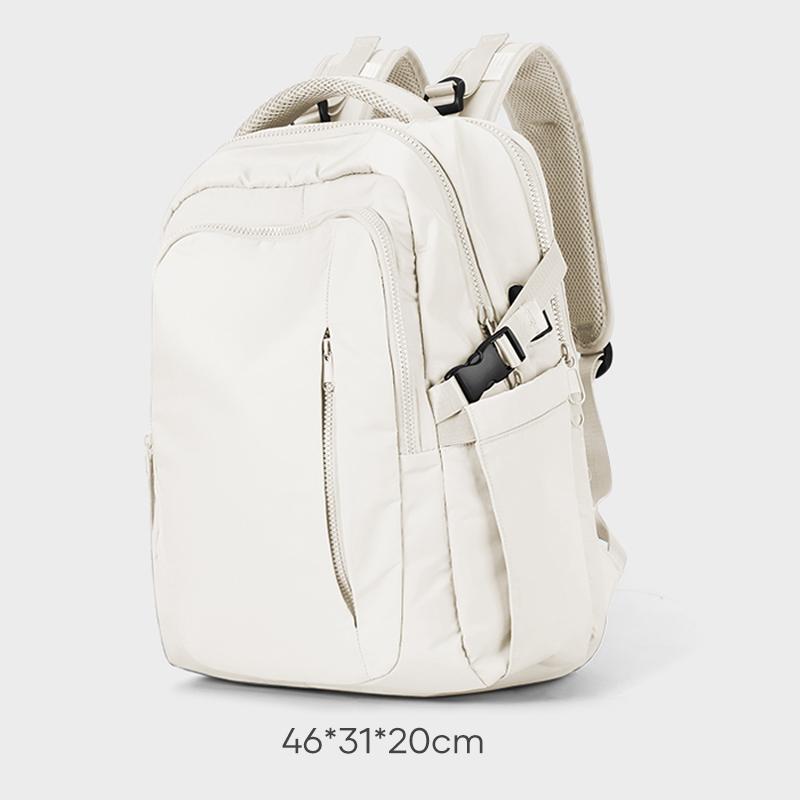 

Большой дорожный рюкзак для женщин, ручная кладь, одобренный авиакомпаниями рюкзак для выходных для мужчин, 40 л рюкзак для походов и ноутбука бежевый