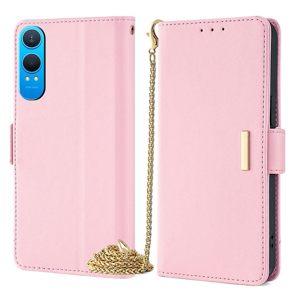 

Для OnePlus Nord CE4 Lite 5G/Oppo K12x 5G (Китай) Чохол PU Шкіряний Гаманець Підставка Чохол для Телефону з Наплічним Ремінцем Кросбоді B