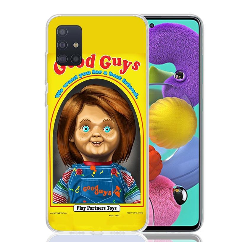Chucky Child's Play Phone Case For Samsung Galaxy A52 A32 A22 A12 A02S A50S A30S A51 A31 AA71 Note 20 Ultra 10 S10 Plus Galaxy A