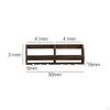 Dollhouse Wine Display Rack 1/16 1/12 Miniature Holder DIY Scene Model for Tabletop Decor