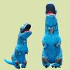 REKUCCI Tyrannosaurus Rex Dinosaur Inflatable Dinosaur Costume for and Perfect for School and Events Size Costume, Halloween, Adults, Kids, Christmas,