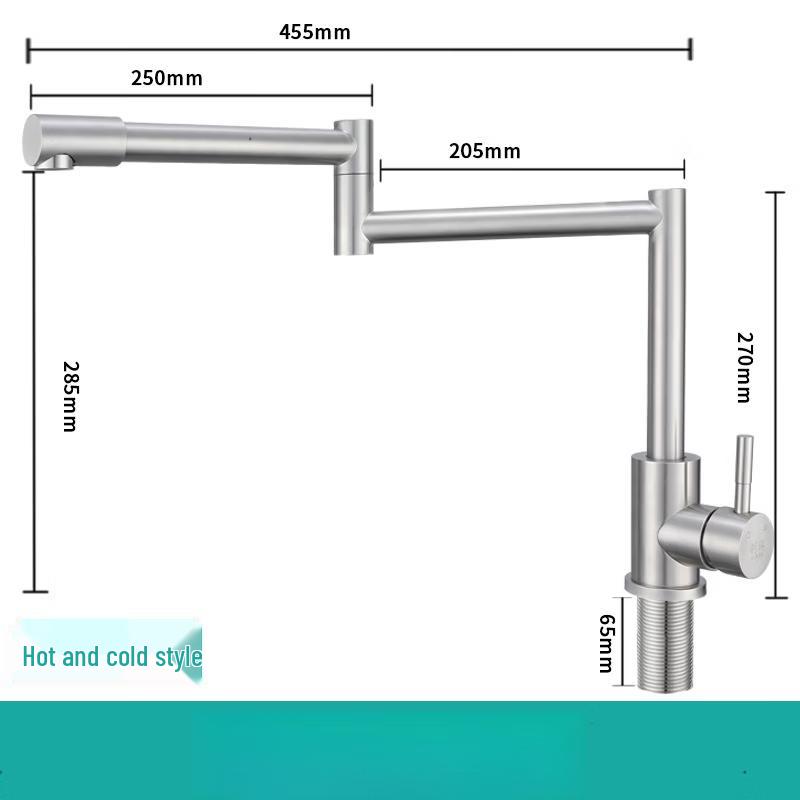 OEING Foldable Retractable Kitchen Faucet