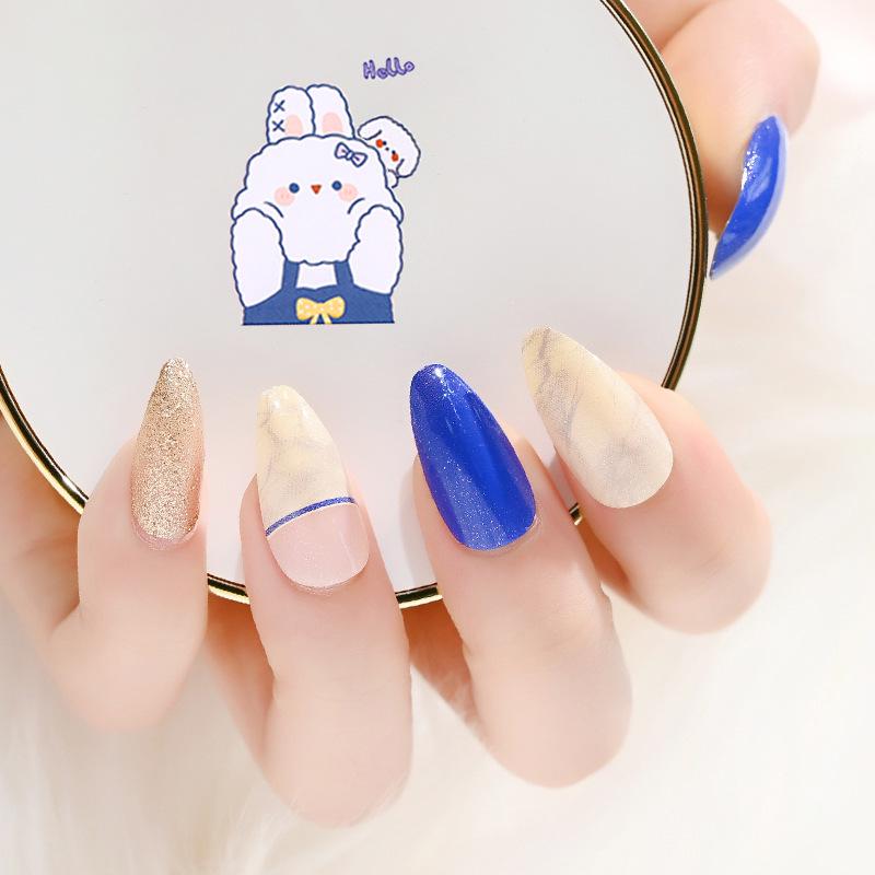 24-Piece Detachable Water Drop Nail Art Set