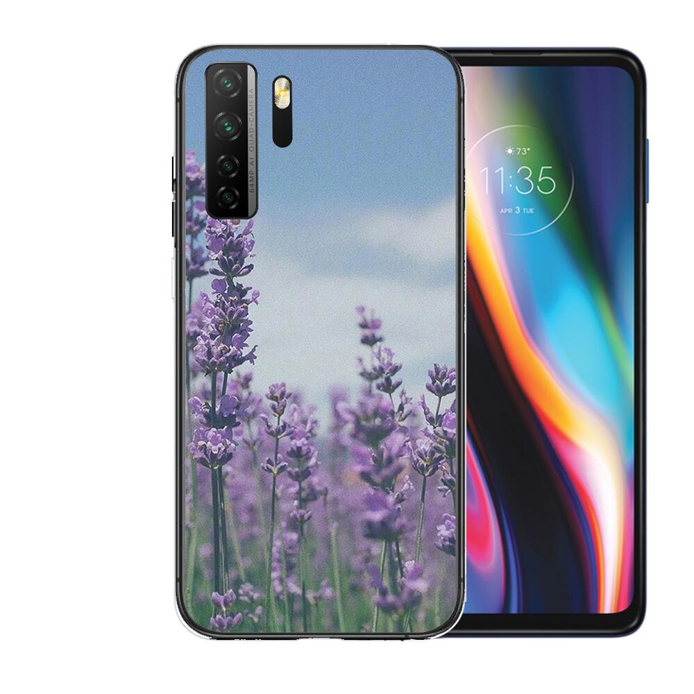 Capa Macia Cor Lavanda e Preto O Pooh Para Huawei Nova 8 7 6 SE 5T 7i 5i 5Z 5 4 4E 3 3i 3E 2i Pro Capa de Celular capas