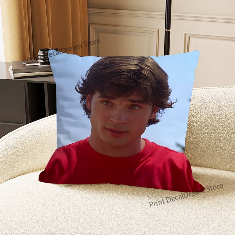 T-Tom Welling Kissen für Schlafzimmer Auto Café Raum und Wohnzimmer Sofa Dekorative Kissenbezug Hülle