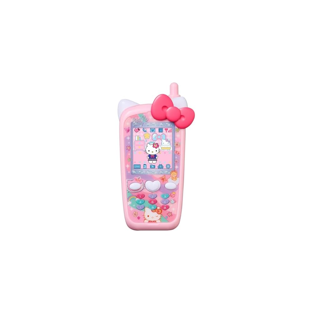 Bandai Sanrio Characters Hello Kitty Mobile Phone Toy Age 6 and Up Interactive Features