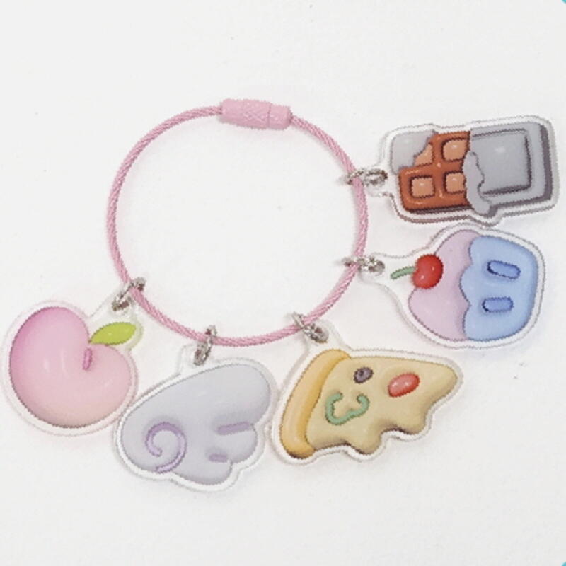 

[Genie Land] Random Emoticon Keychain Keyring wiring