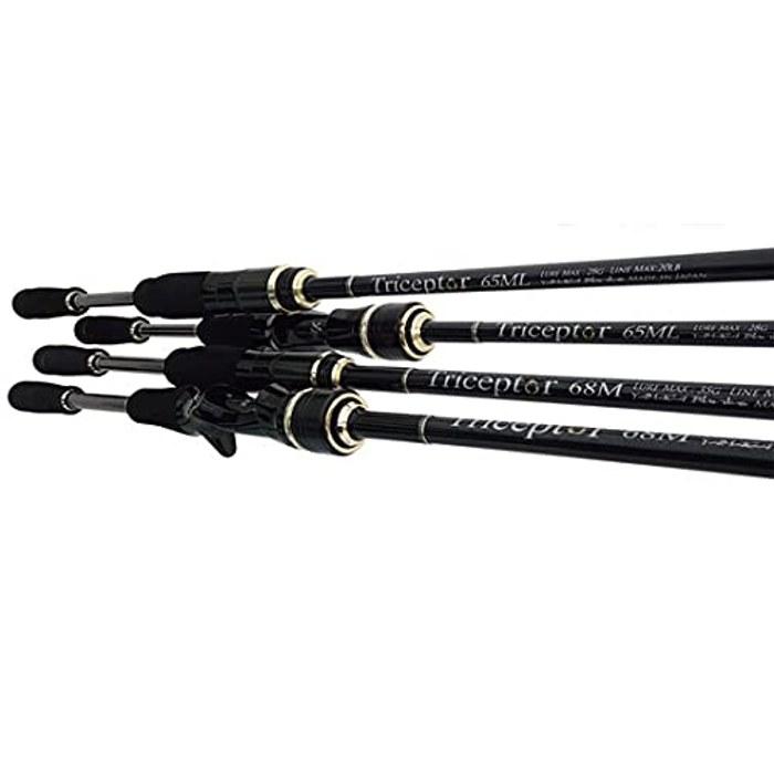Yamaga Blanks Tryceptor 65ML Baitcasting Model Black Medium Long