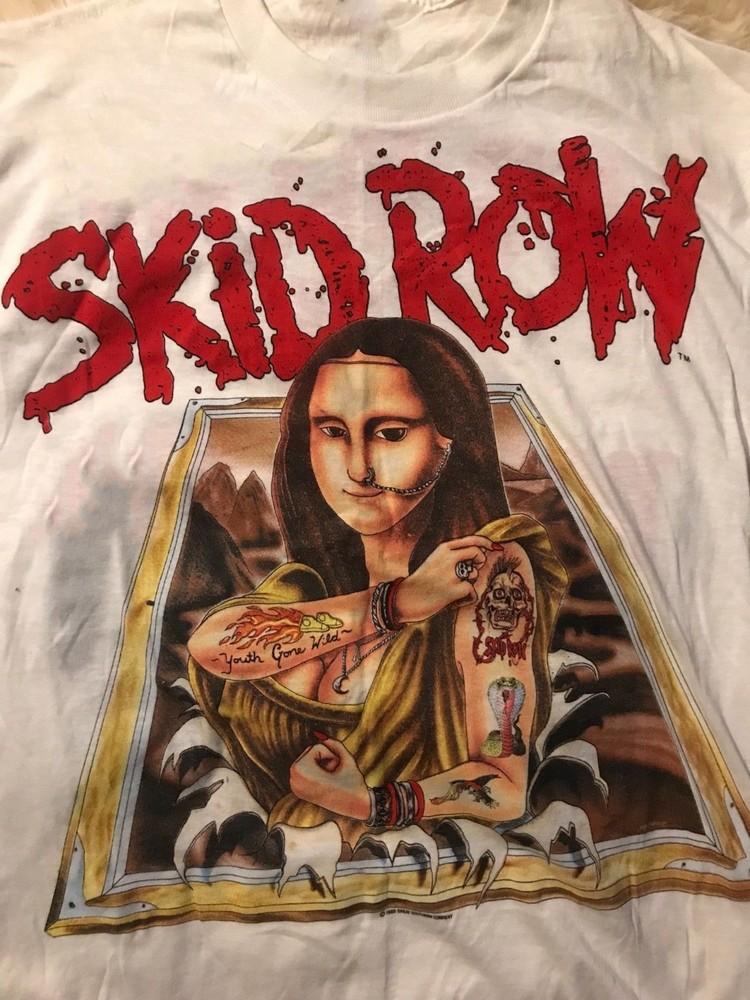 SKID ROW RARE 1989 LISA black Men All Size S234XL Shirt Unisex T-Shirt XXXXL