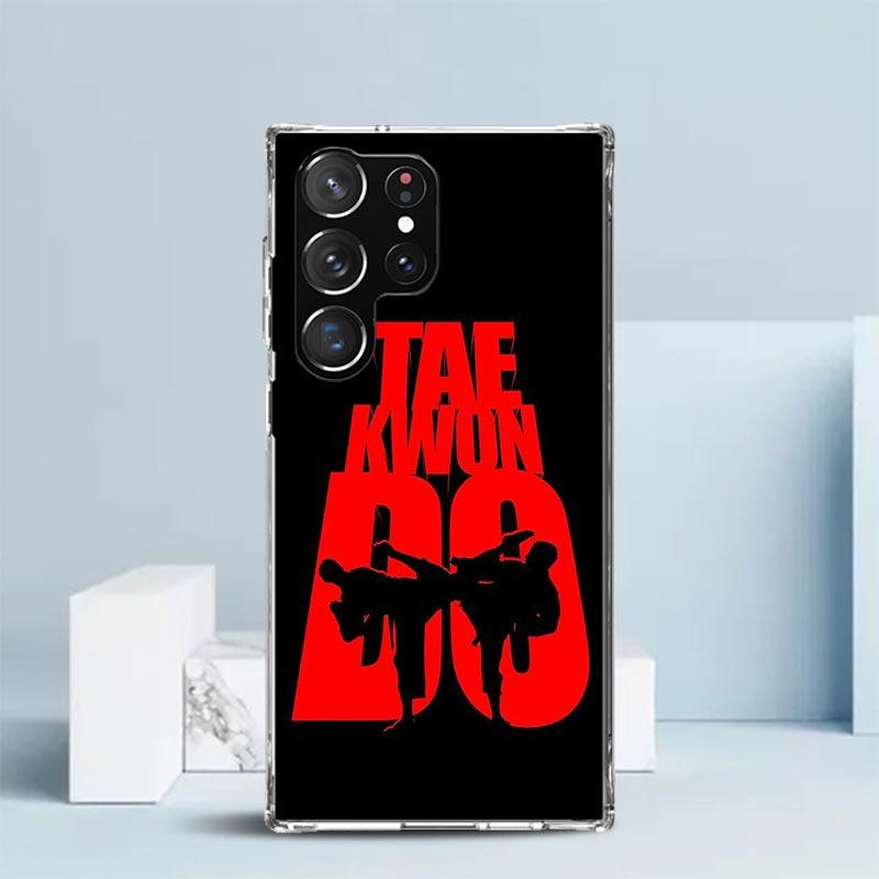 Kungfu Taekwondo Phone Case For Samsung Galaxy S24 S25 Edge S26 Ultra S22 S23 Plus S21 + S20 FE Soft TPU Back Cover Galaxy S22 S