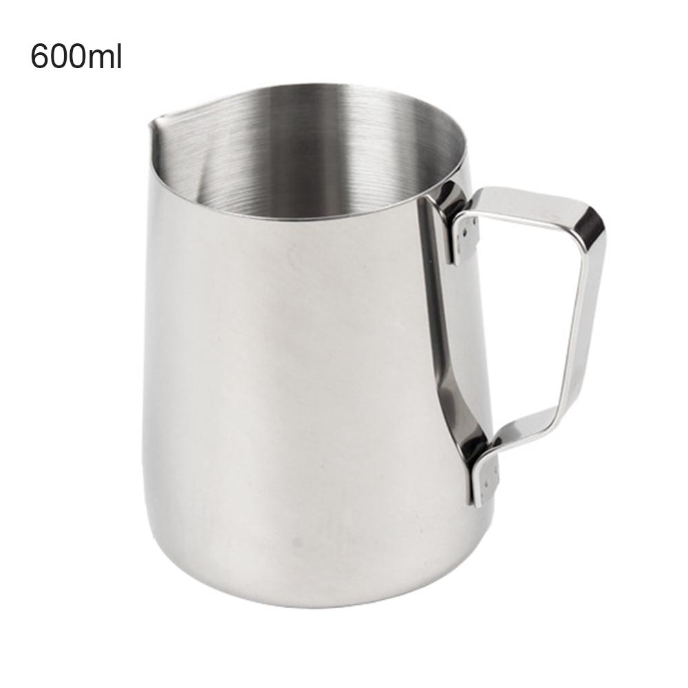 350/600ml Milk Jugs Fashion Stainless Steel Milk Craft Milk Frothing Pitcher Coffee Latte Frothing Art Jug Pitcher Mug Cup