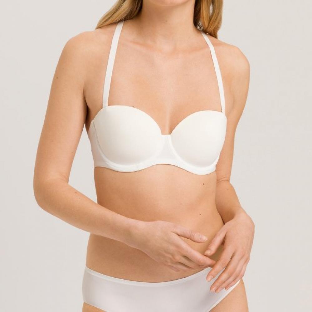 

Hanro Padded Bandeau Bra 71732 Off White off white/85B