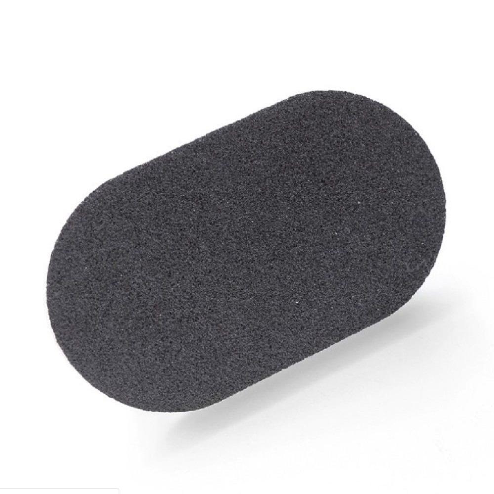

Reusable Emery Sponge Wipe With Handle Rust Grinding Brush Kitchen Pot Cleaning Tool чёрный