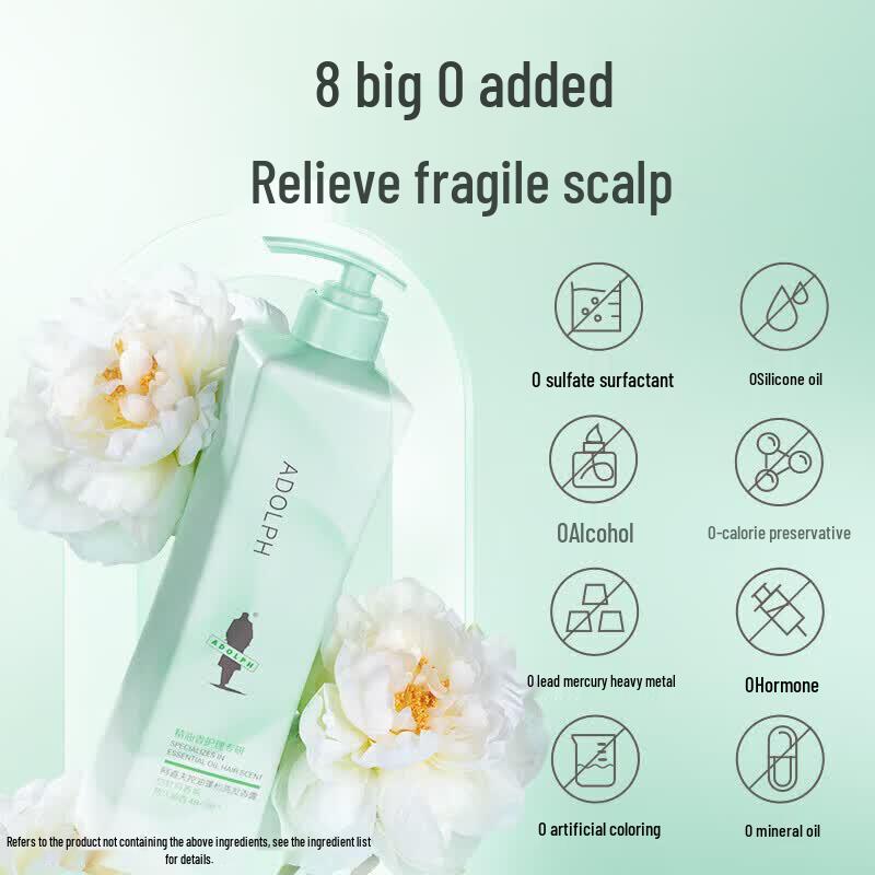 Adolph White Peony Oil Control Shampoo Duo Set