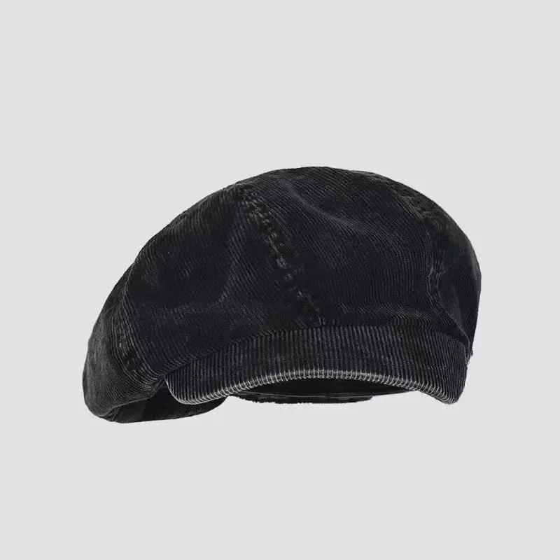Retro Newsboy Caps Men Octagonal Hats Autumn British Women Painters Caps Fashion Corduroy Berets Gorras Casual Baseball Hat