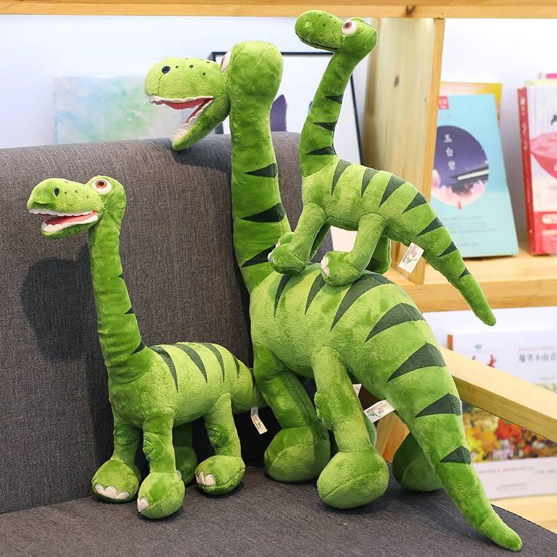 Green Cute Dinosaur Plush Toy Cartoon Sleep Pal Girls Childrens Birthday Gift