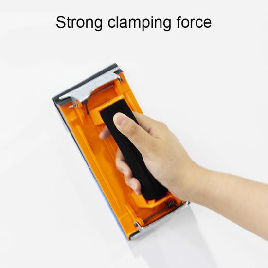 Handheld Wand Holzbearbeitung Schleifen Poliert Matte Papier Schleifpapier Halter Werkzeug