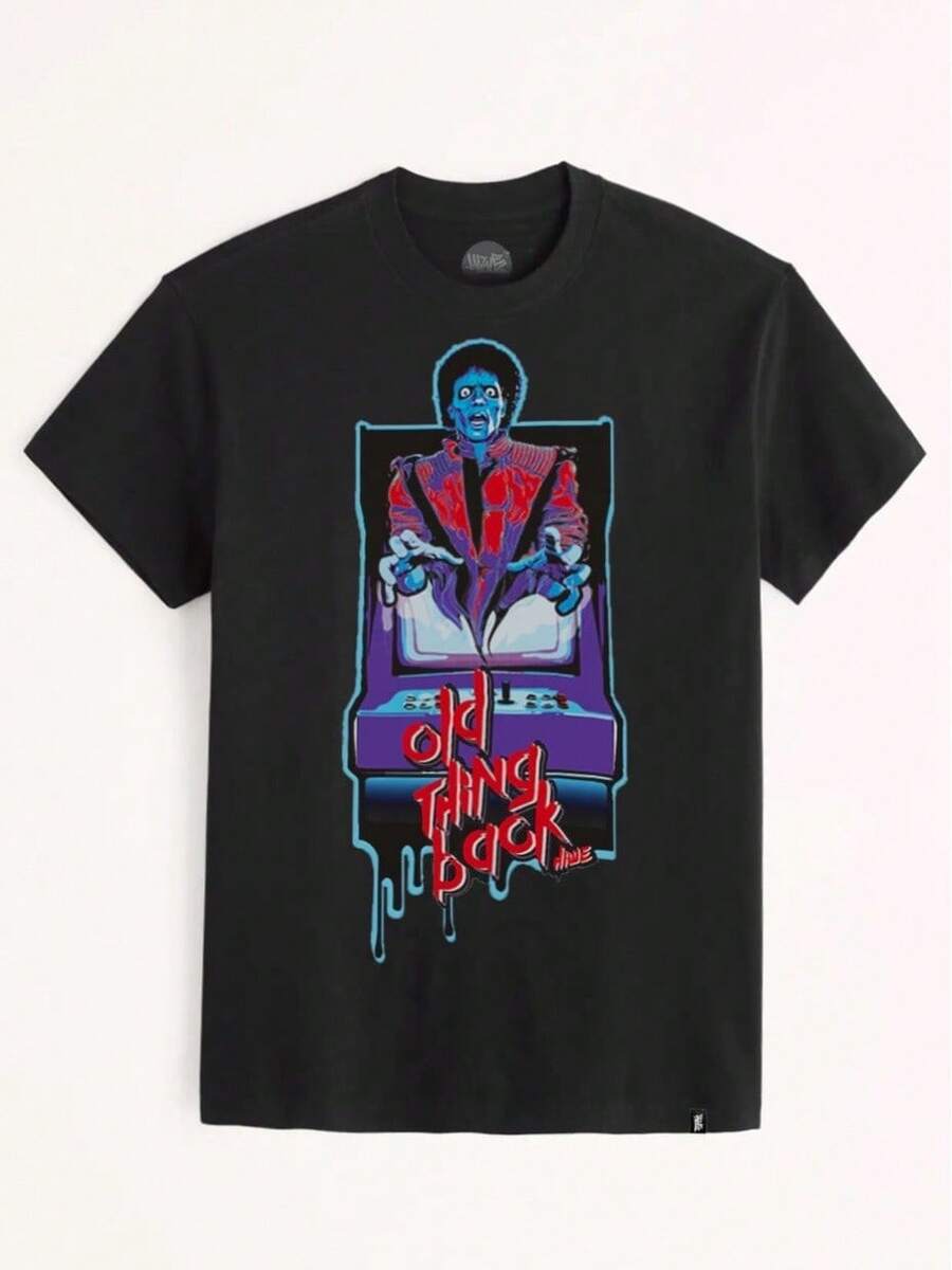 

Unisex Tshirt Old Thing Back Thriller Hiwe Classic Michaels Jackso Ns King Of Pop Rip Rap Style T S