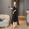 Elegant Irregular Hem Chiffon A-Line Dress